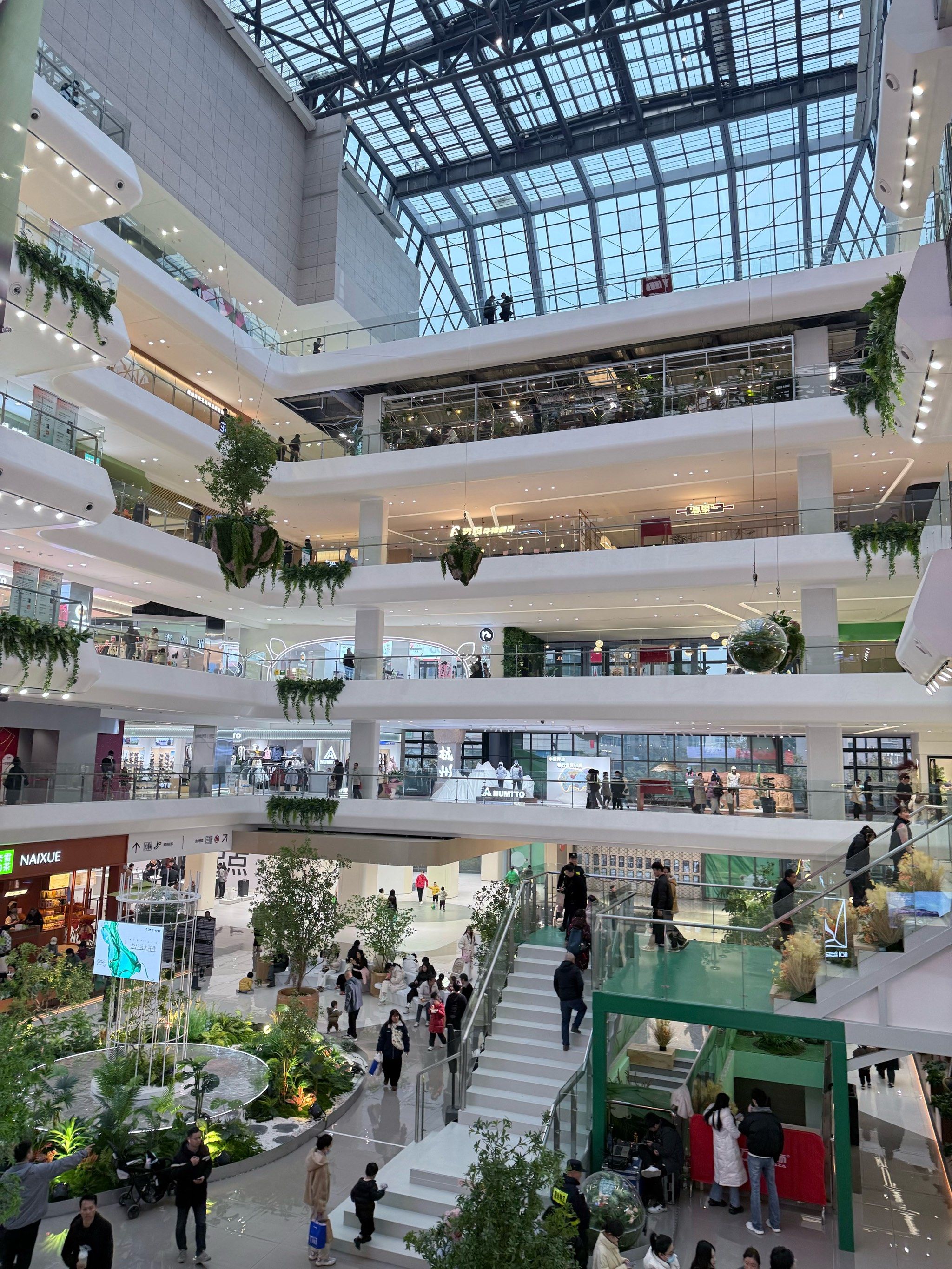 临平万达广场开业 人从众❗️❗️