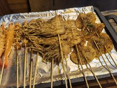 -路边摊小炉子烧烤