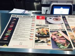 菜单-HIGH FIVE哈福手工汉堡(桂林路店)