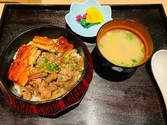 蒲烧鳗鱼拼牛肉丼-yokocho上横町·日本食街(深业上城店)