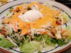 蟹肉温泉蛋沙拉-食喜料理(诸城店)