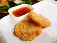 炸虾饼-食肆&Fourteen(武林夜市店)