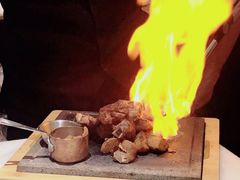 澳洲谷饲200天战斧牛排-半秋山西餐厅(西园店)