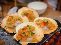 扇贝-老虎滩大连海鲜烧烤(建邺云锦路总店)