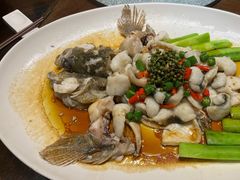 鲜花椒蒸笋壳鱼-猪肉婆私房菜(容桂总店)