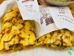 鸡蛋菜煎饼-舞素卷菜煎饼.糁汤(万达金街店)