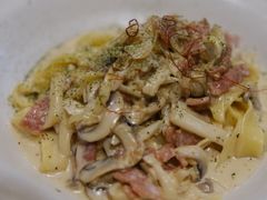 蘑菇汁培根宽扁意面-A30 BISTRO