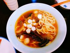虾爆鳝面-奎元馆.百年奎元.非遗传承(西湖边的解放路店)