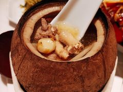 椰皇竹荪炖鸡-金戈戈香港豉油鸡(皇庭广场店)