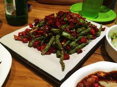 干煸豆角-小草大排档(北沙坡店)
