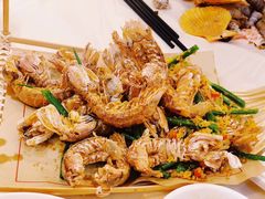 椒盐攋尿虾-喜碧海鲜·二十年本土海鲜老字号(上排店)