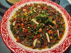 -牟记江湖重庆地标特色菜鱼蛋海鲜羊蝎子(巴南区黑金冠十多年好店)