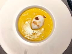 奶油杏仁南瓜汤-XUN Bistro西餐厅
