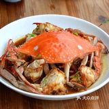 红烧梭子蟹