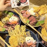 杭州！！吃到了emoji牛肉饭。。。🥹🥹🥹🥹