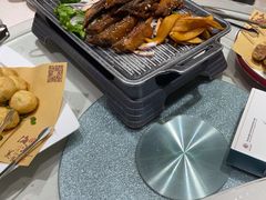 -海派美食·家宴海鲜青岛菜·石锅鲽鱼头(东方城店)