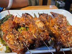 -特色油边心管烤串
