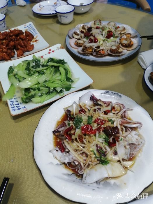 来之顺海鲜菜馆·青岛菜(栈桥店)油泼扇贝图片