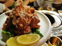 香辣炸鸡块-三代烤肉(保利广场店)