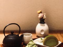 日式辻利抹茶蛋糕卷套餐-辻利茶舖TSUJIRI(万象天地店)