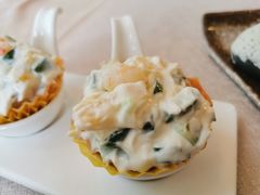 脆皮虾沙律盏-东莞塘厦三正半山温泉酒店·汉宫中餐厅