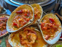 -围炉肉舍•炭烤活鳗•丹东海鲜烤肉(步行街店)