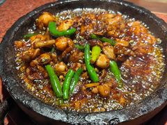 酱爆石锅蛙-绿茶餐厅(蓝色港湾店)