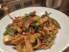 绿豆皮炒肉-树厨贵州菜(铜仁花果山店)