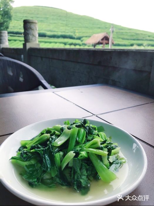 听风阁农家私房菜茶楼(龙坞店)炒青菜图片