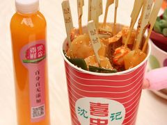 鲜榨果汁-沈记紫砂烤梨(天润广场店)