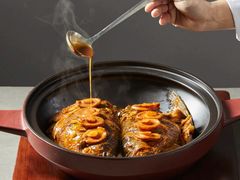 鲍鱼红烧雄鱼头-临江·阅炉