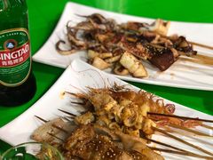 韩式五花肉-阿里巴巴海鲜烧烤家常菜(黄岛店)