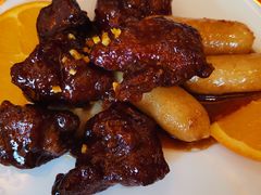 小炒牛肉粒-新镇江酒家(南京西路店)