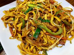 三丝炒伊面-繁仔牛杂(石排店)