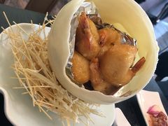 珊汁沙律大虾-柒园·三十年创意杭帮菜(龙湖滨江天街店)