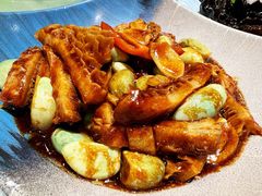 绿蒜烧肚条-南来顺饭庄·清真(南菜园店)