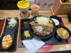 招牌炙烧肥牛丼-町门烤肉拌饭专门店(哈西万达店)