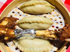 韭菜鸡蛋虾仁莜面饺子-西贝莜面村(上海百联西郊店)