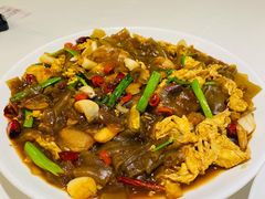 鸭蛋炒宽粉-金春禧·鲁菜海鲜(延吉路万达店)