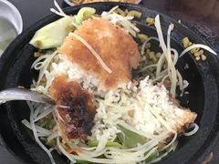 酸豆角肉末锅巴饭-园园锅巴米饭(高新四路店)
