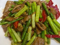 蒜苗炒大肠-胖子饭店(兴学弄店)