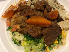 杏鲍菇牛肉热低卡饭-CALIFORKS加州叉子轻食(朝阳门店)
