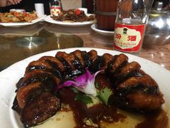 虾仁茄合-大眼锅贴饺子(河西店)
