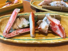 水煮螃蟹配醋-蟹道乐(道顿堀本店)