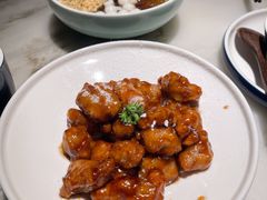 雪花糖醋里脊-绿茶餐厅(华发商都店)
