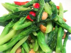 芥兰炒蒜仔-将相和·海鲜蒸饺大连菜