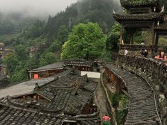 -西江千户苗寨-百年吊脚楼