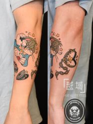 -越域刺青