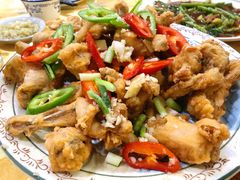 椒盐牛蛙-众源美食(光复阁店)