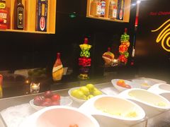 自助调料区-上海锦江汤臣洲际大酒店壹阶层